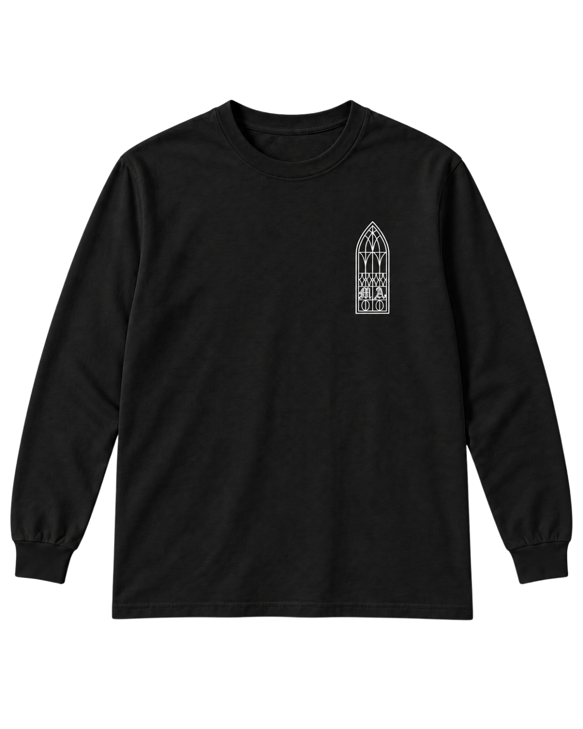 Haunted House Long Sleeve - Black