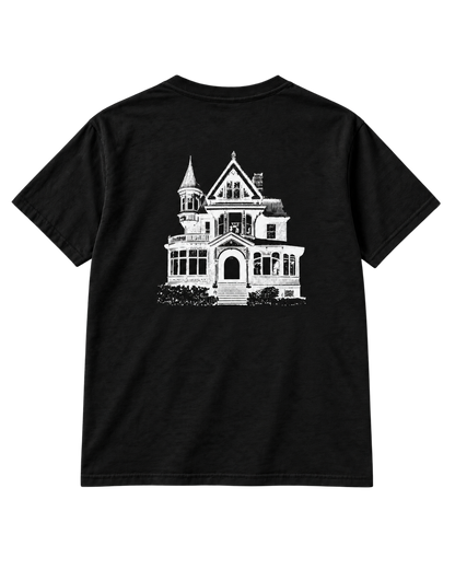 Haunted House Tee - Black