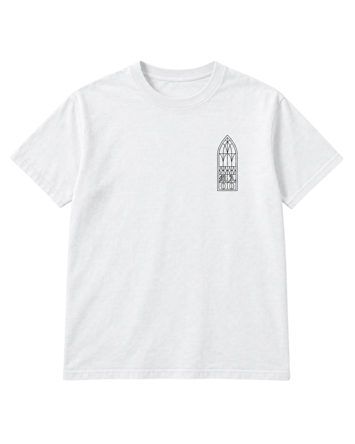 Haunted House Tee - White