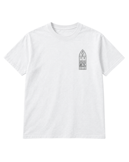 Haunted House Tee - White