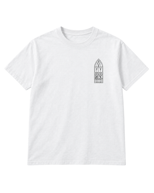 Haunted House Tee - White